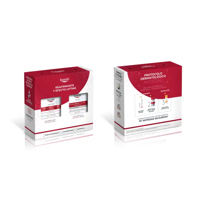 Pack Hyaluron-Filler + Volume-Lift Tratamiento Reafirmante y Efecto Lifting 100 ml - Eucerin - Comparador de precios