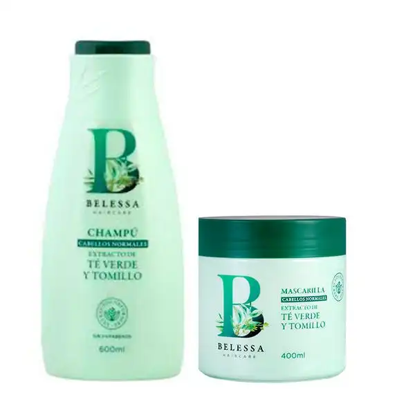 Pack Te Verde Y Tomillo - BELESSA - Comparador de precios