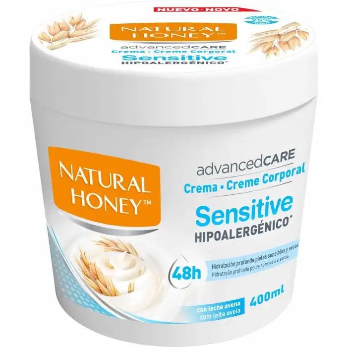 Sensitive Tarro Loción Hidratante 400 ml - Natural Honey - Comparador de precios