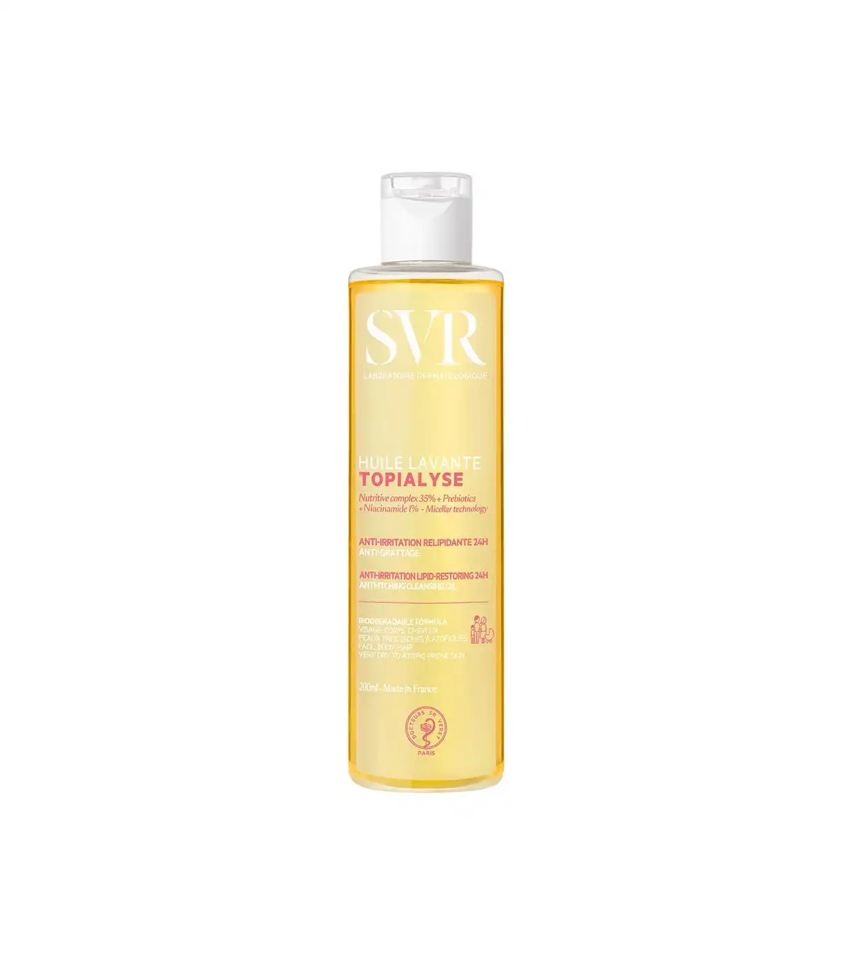 SVR - *Topialyse* - Aceite limpiador relipidizante Huile Lavante 200ml - Pieles secas y sensibles - Svr - Comparador de precios