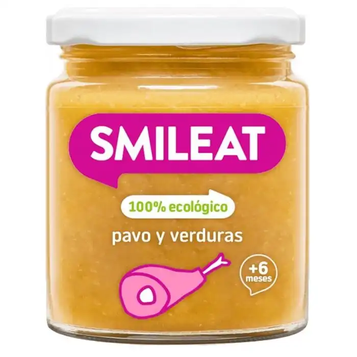 Tarrito Pavo con Verduras Ecológico 230 gr - SMILEAT - Comparador de precios