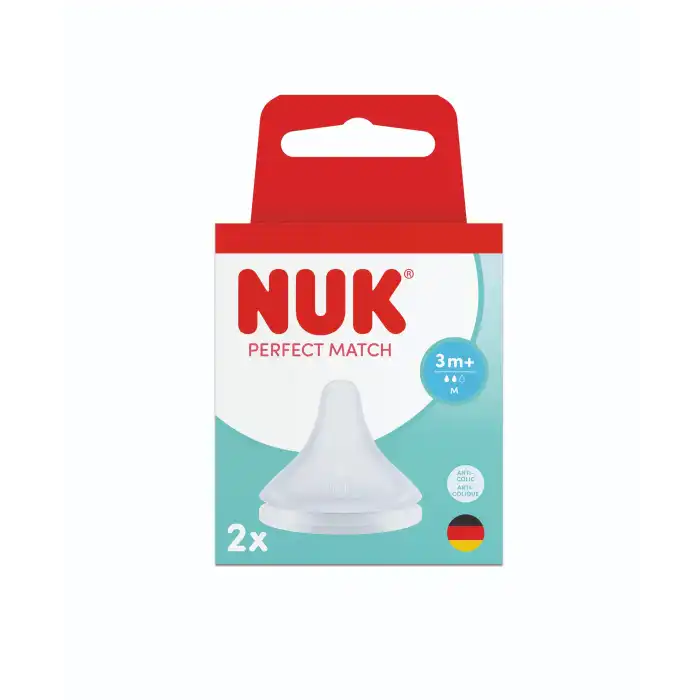 Tetina Perfect Match Flujo M +3 Meses - NUK - Comparador de precios