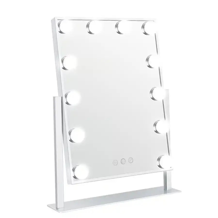 UNIQ - UNIQ New York Mega - Espejo De Maquillaje 12 Bombillas LED - Blanco Espejos 1 pieces - UNIQ - Comparador de precios