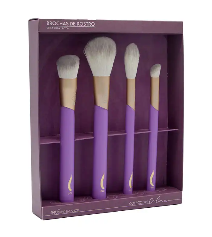 Wailoha - *Colección calma* - Set de brochas de rostro - Wailoha - Comparador de precios