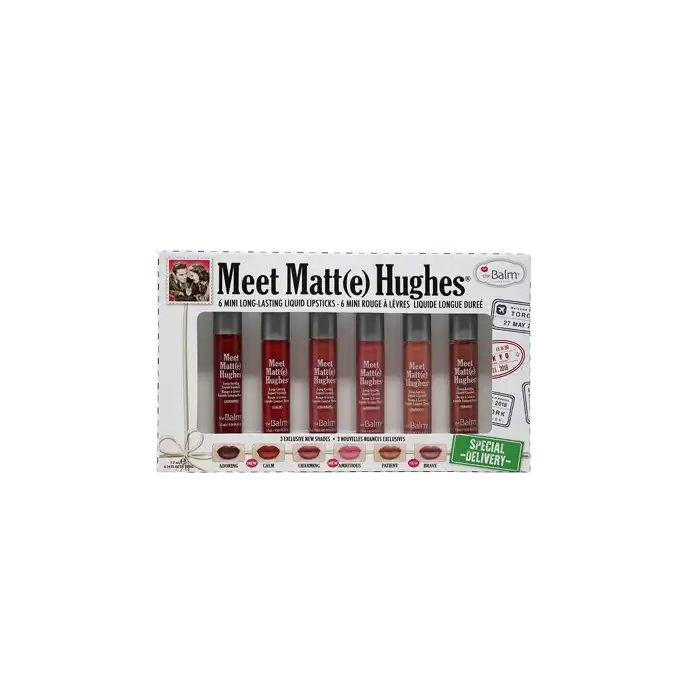 ¡25% DTO! Mini Kit Labial Líquido Matte Hughes Special Delivery - THE BALM - Comparador de precios