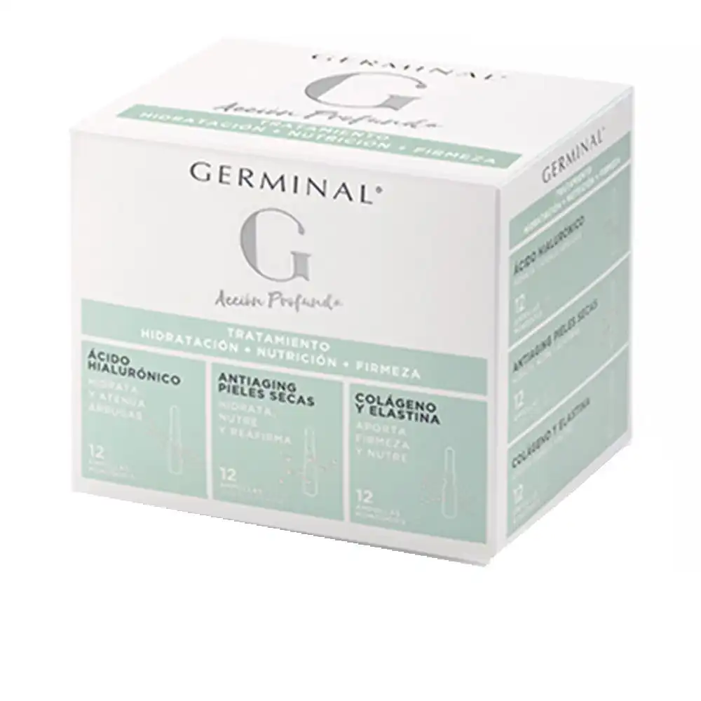 Acción Profunda hidratación nutrición y firmeza ampollas 36 x 1 ml - Germinal - Comparador de precios