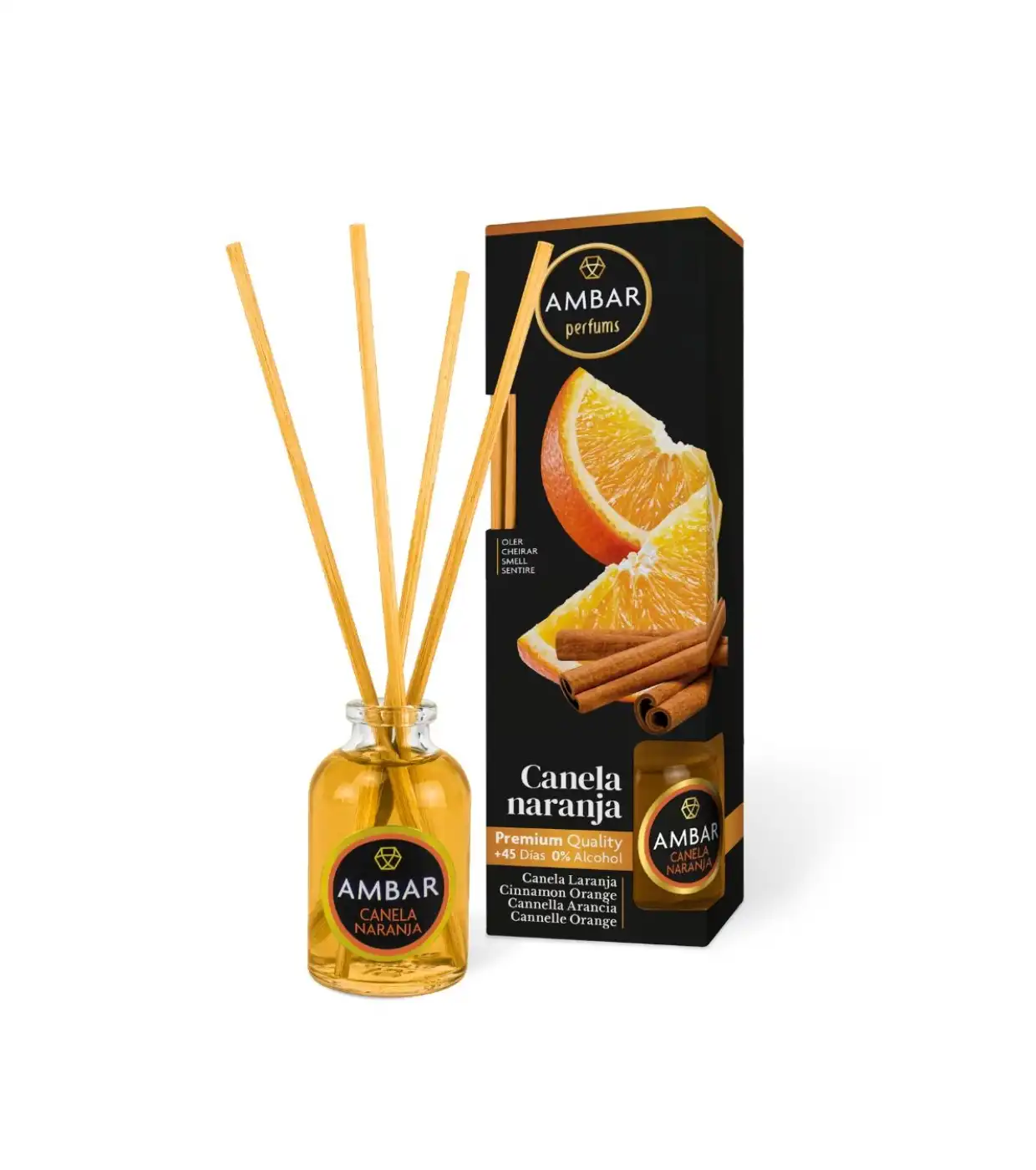 AMBAR Perfums - Ambientador mikado - Canela naranja - Ambar Perfums - Comparador de precios