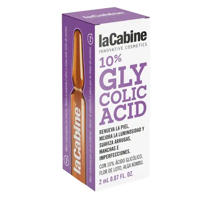 Ampolla Facial Ácido Glicólico 2 ml - LA CABINE - Comparador de precios