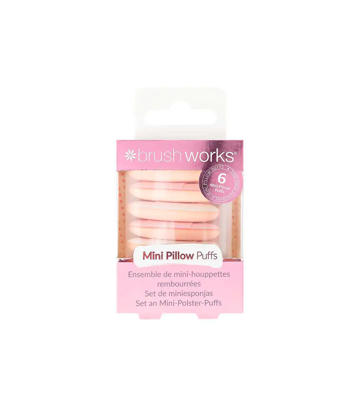 Brushworks - Set de mini borlas de maquillaje - Brushworks - Comparador de precios