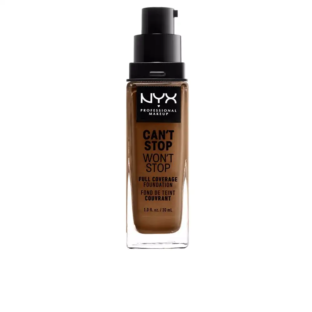 CAN’T Stop WON’T Stop full coverage foundation #sienna - NYX PROFESSIONAL MAKE UP - Comparador de precios