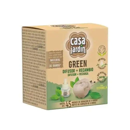 Casa Jardin Green 33 ml Difusor + Recambio - Casa Jardín - Comparador de precios