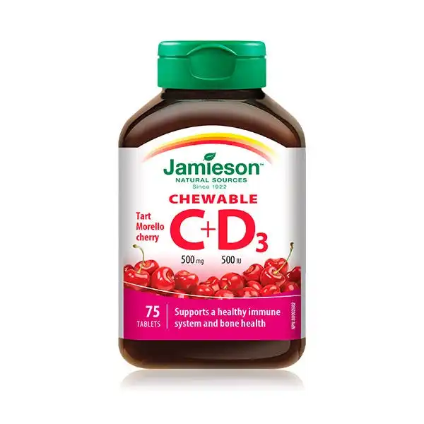 Chewable C+D3 - JAMIESON - Comparador de precios