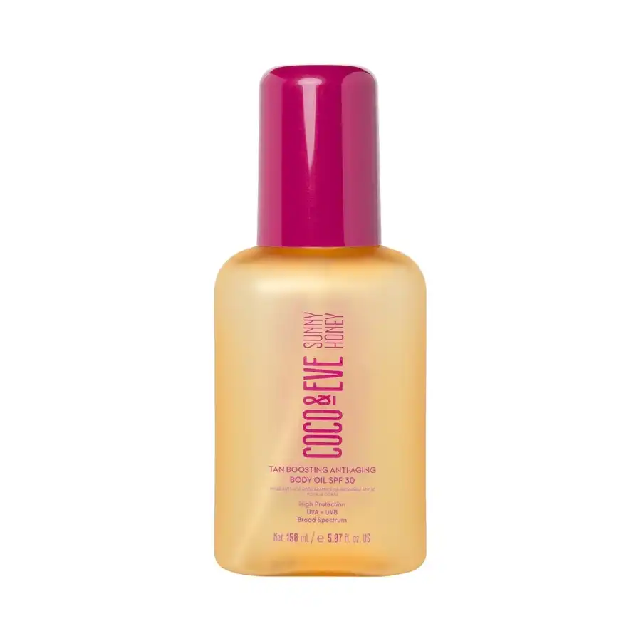 Coco & Eve - Sunny Honey Tan Boosting Anti-aging Body Oil SPF30 Protección solar 150 ml unisex - Coco & Eve - Comparador de precios