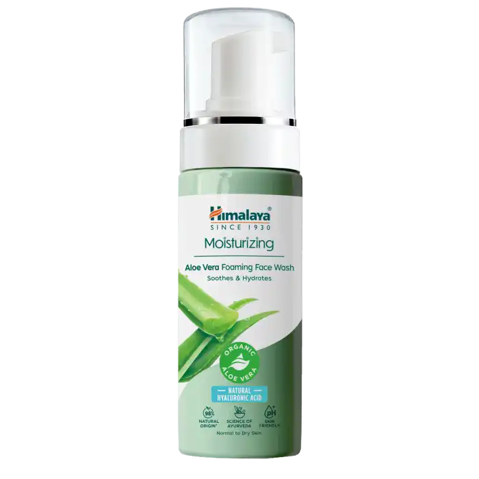 Espuma Limpiadora Hidratante con Aloe Vera 150 ml - Himalaya - Comparador de precios