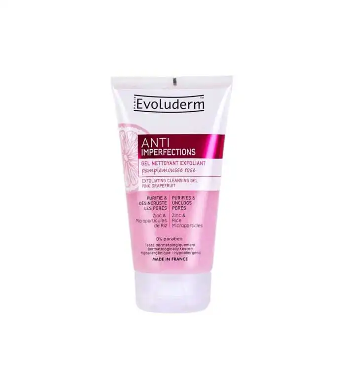 Evoluderm - Gel limpiador facial exfoliante Anti Imperfections - Evoluderm - Comparador de precios