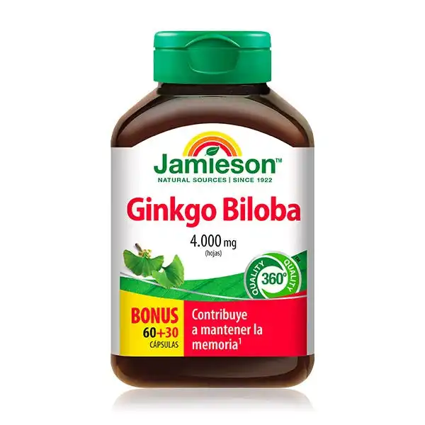 Ginkgo Biloba - JAMIESON - Comparador de precios