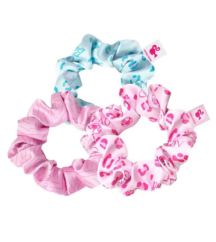 GLOV - *Barbie* - Pack de 3 coleteros scrunchie - Talla S - Glov - Comparador de precios