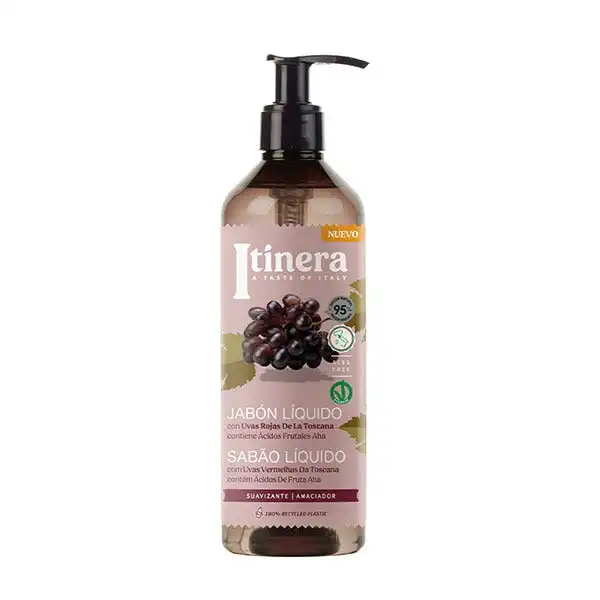 Jabón LÃquido Con Uvas Rojas De La Toscana - ITINERA - Comparador de precios