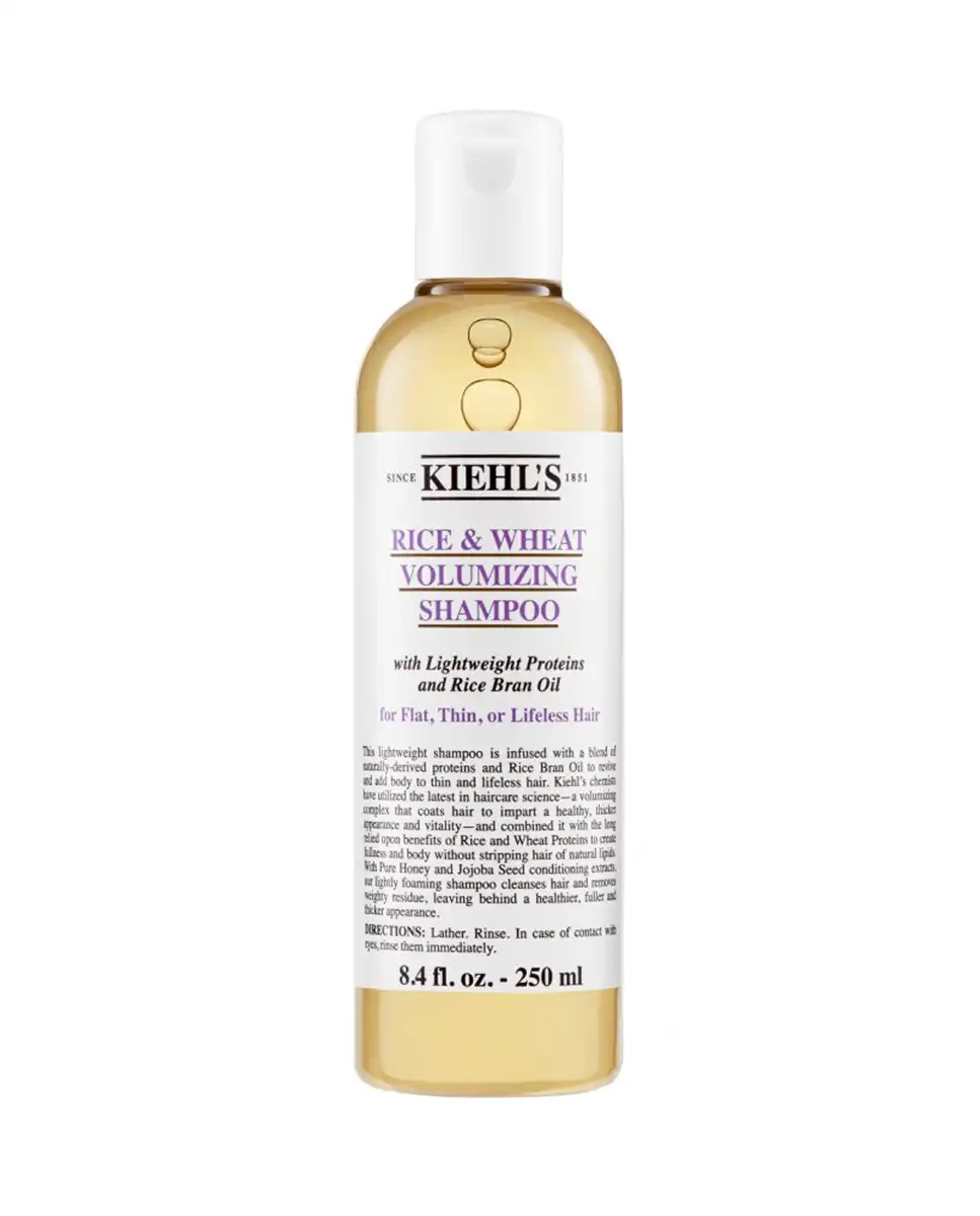 Kiehl's - Champú natural voluminizador Rice and Wheat Volumizing Shampoo 250 ml Kiehl's. - Kiehls - Comparador de precios