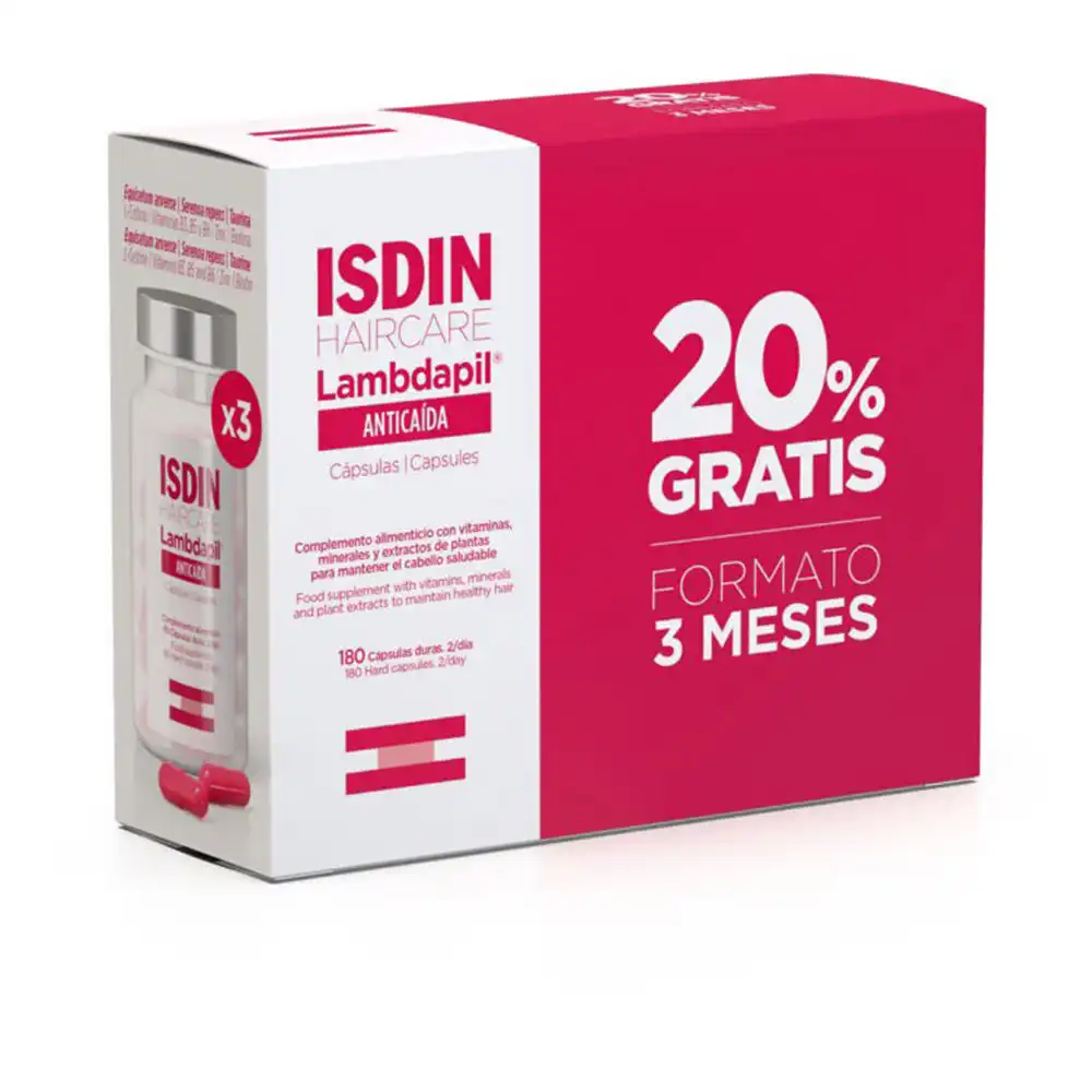 Lambdapil anticaída 180 cápsulas - Isdin - Comparador de precios