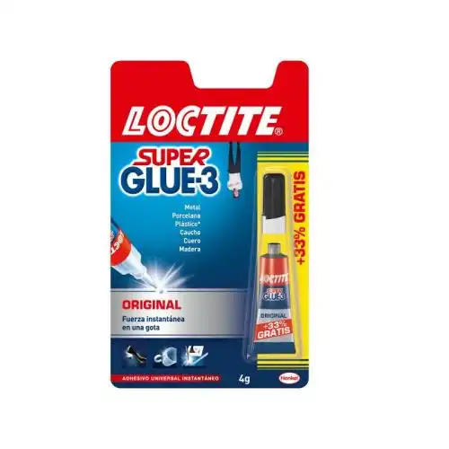 Loctite Super Glue-3 1 und Pegamento Líquido - Loctite - Comparador de precios