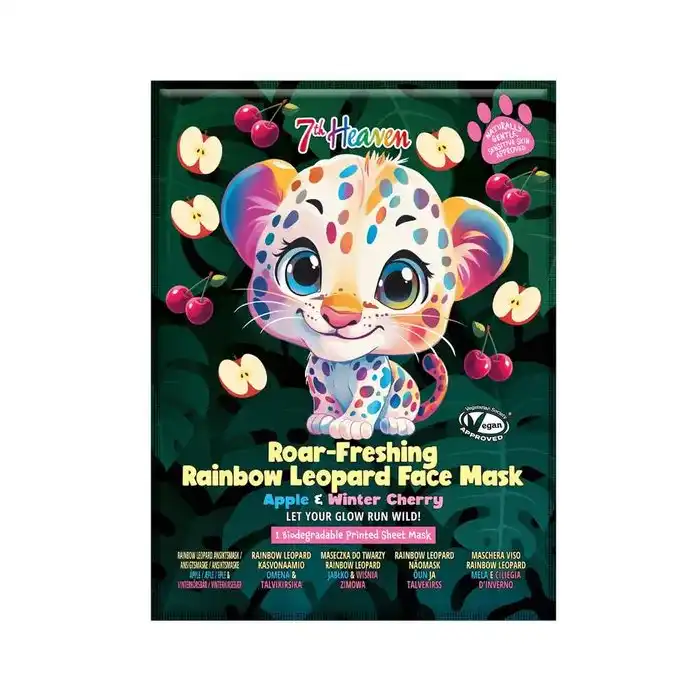 Mascarilla de Tela Animal Mask Rainbow Leopard - 7th Heaven - Comparador de precios