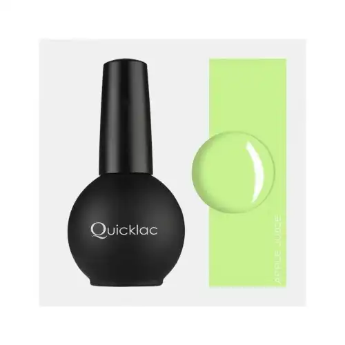 Mia Make Up - Quicklac Semipermanente Lacas de uñas 15 ml APPLE JUICE - Mia Make Up - Comparador de precios