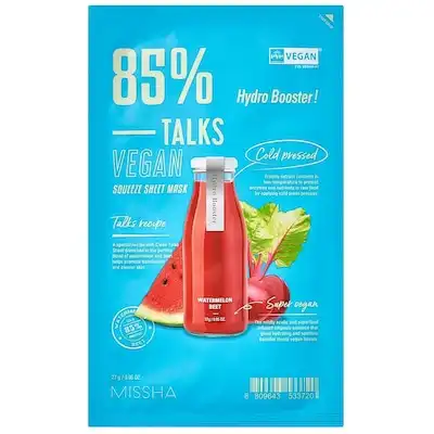 Missha Missha Talks Vegan Squeeze Sheet Mask, 27 gr - Missha - Comparador de precios
