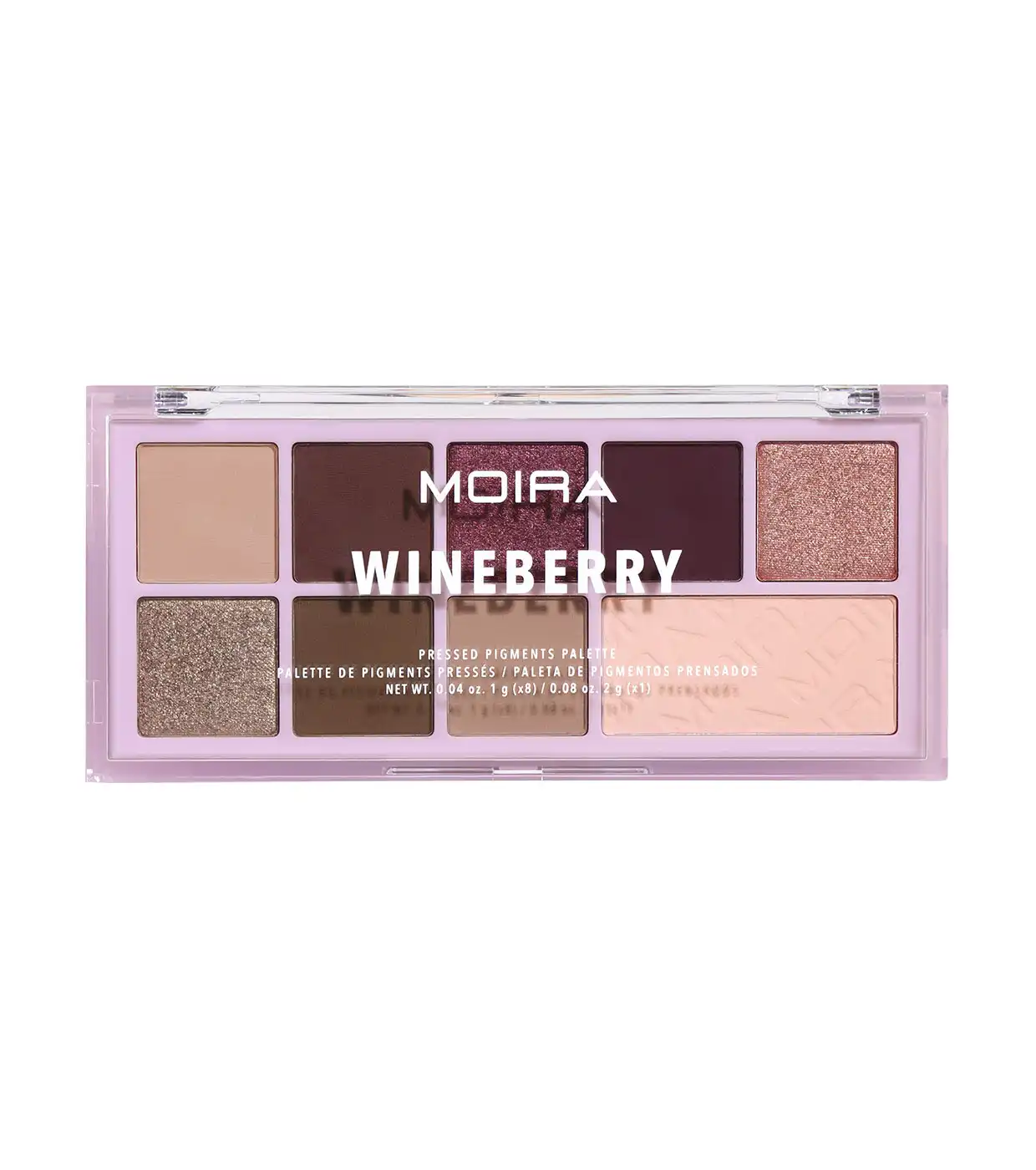Moira - *On the Go* - Paleta de pigmentos prensados - 06: Wineberry - Moira - Comparador de precios