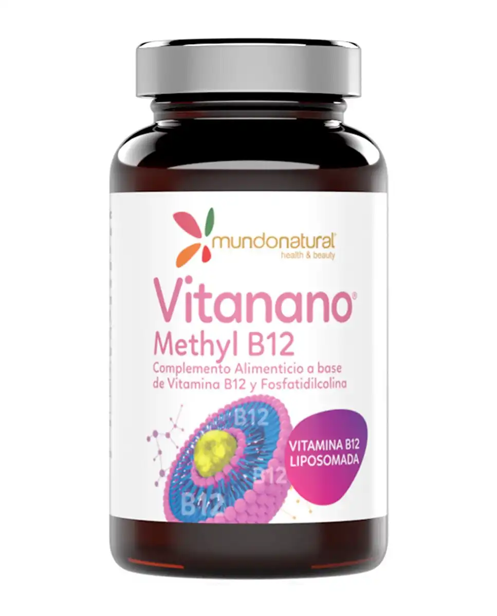 Mundo Natural - 30 cápsulas Vitanano Methyl B12 liposomado Mundo Natural. - Mundo Natural - Comparador de precios