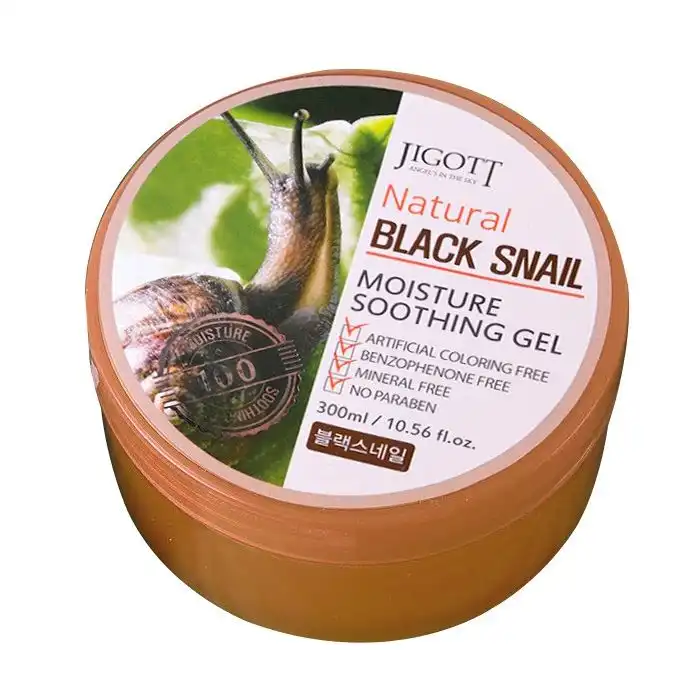 Natural Black Snail Moisture Soothing Gel 300 ml - Jigott - Comparador de precios