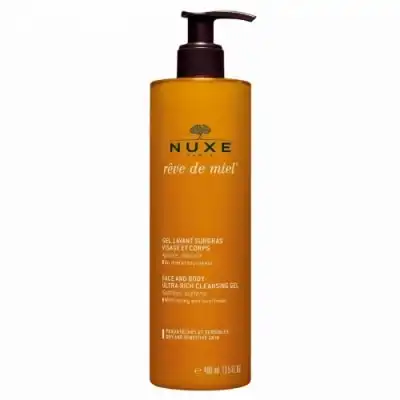 NUXE Nuxe Rêve de Miel® Face and Body Ultra-Rich Cleansing Gel, 400 ml - NUXE - Comparador de precios