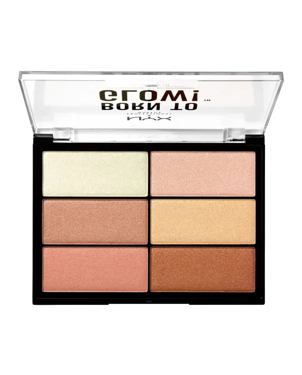 NYX Professional Makeup - Palette De Iluminadores Born To Glow Highlighting - NYX Professional Makeup - Comparador de precios