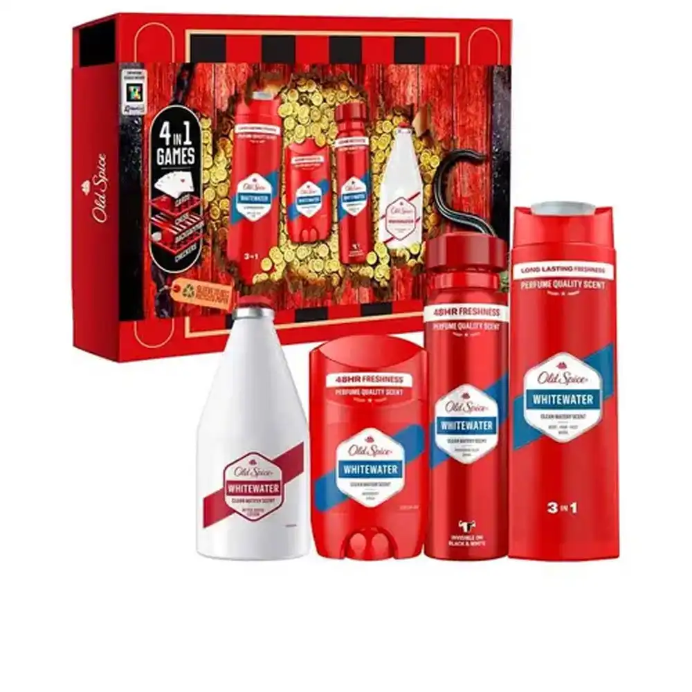 Old Spice Whitewater Estuche 4 pz - Old Spice - Comparador de precios