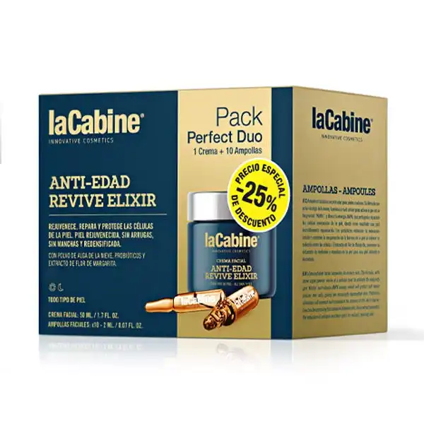 Pack Anti-Edad Revive Elixir - LACABINE - Comparador de precios