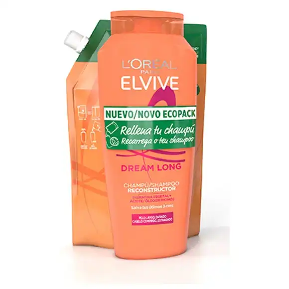 Pack Dream Long Champú + Champú Ecopack - Elvive - Comparador de precios