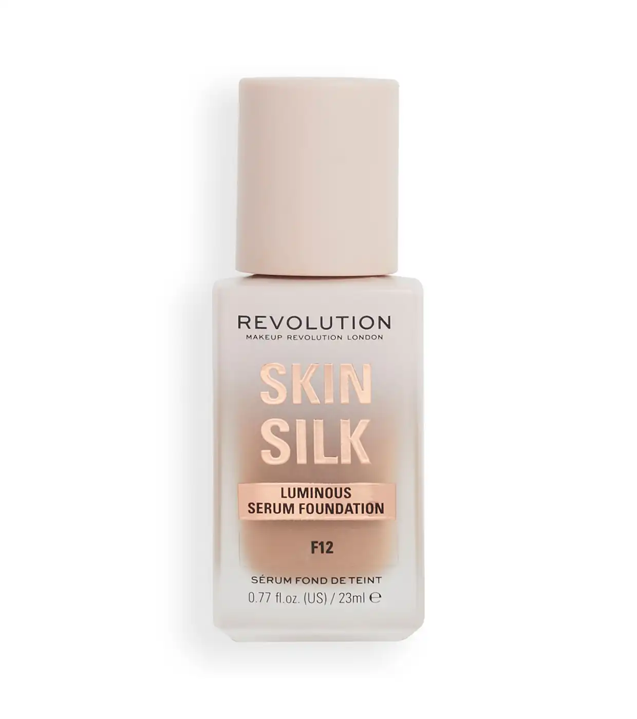 Revolution - Base de maquillaje Skin Silk Serum Foundation - F12 - Makeup Revolution - Comparador de precios