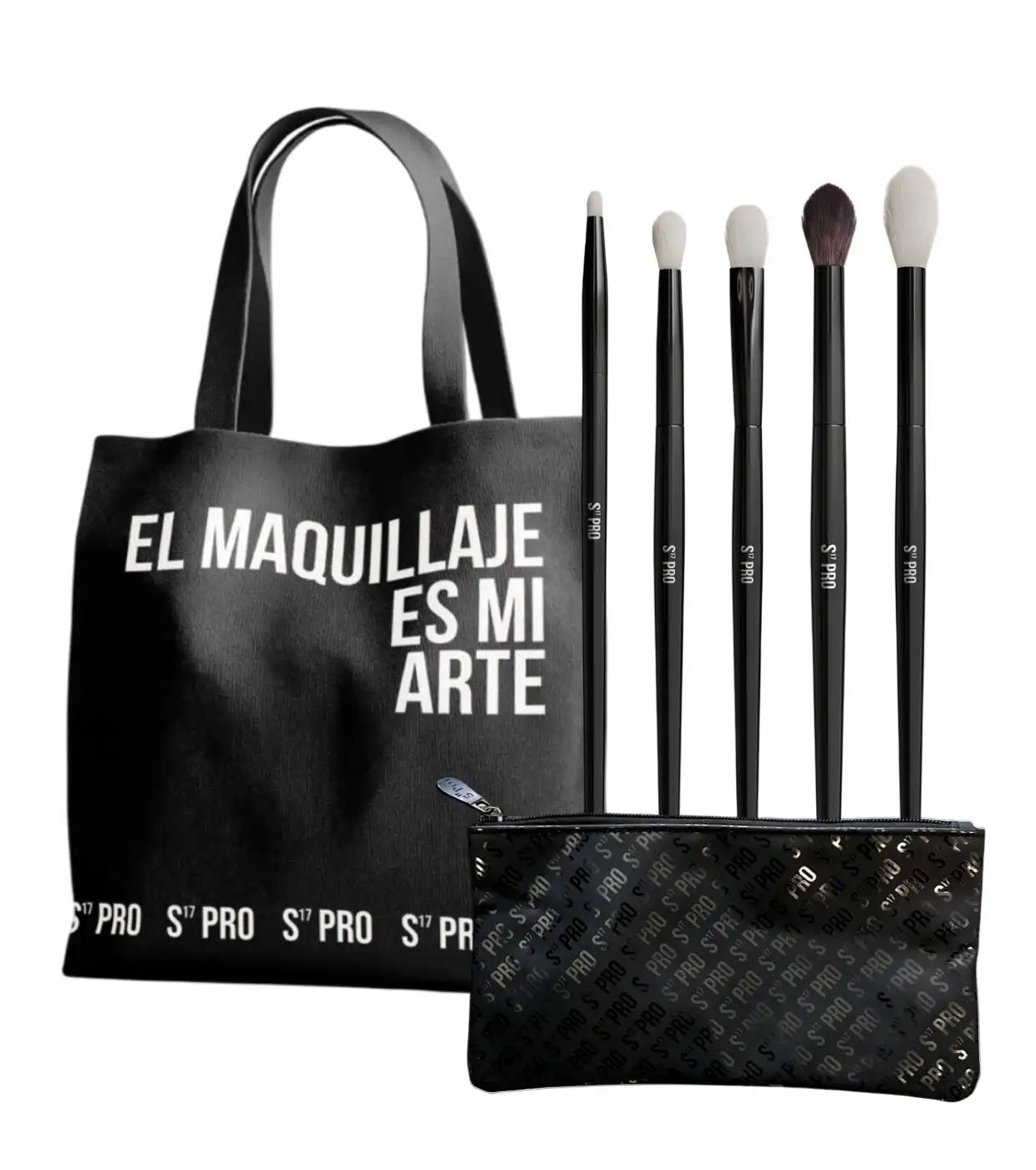 S17PRO - Set de brochas + Tote Bag + Estuche Blending & Smoke Set - S17pro - Comparador de precios