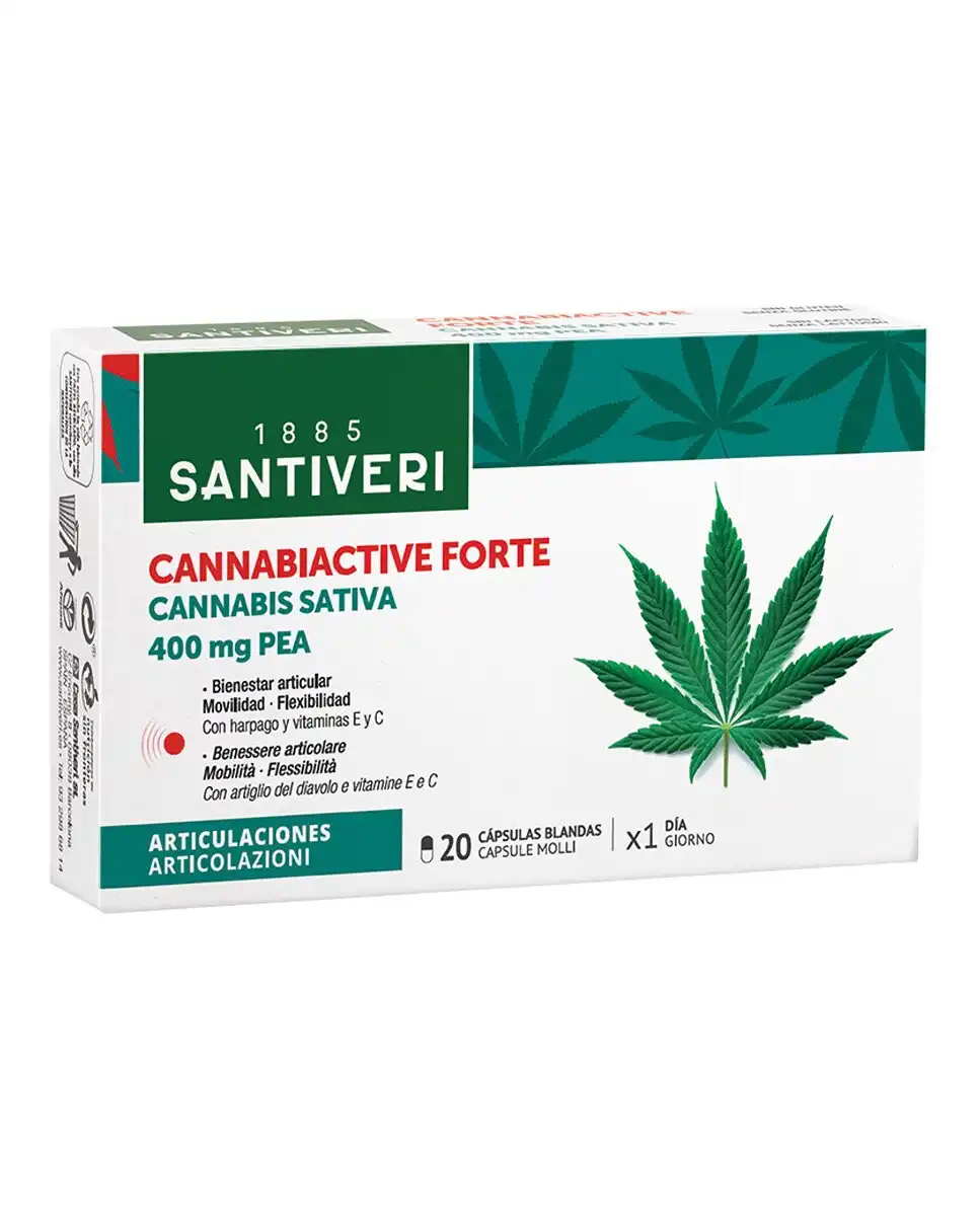 Santiveri - Complementos Alimenticios Cannabiactive Forte Perlas Santiveri. - Santiveri - Comparador de precios