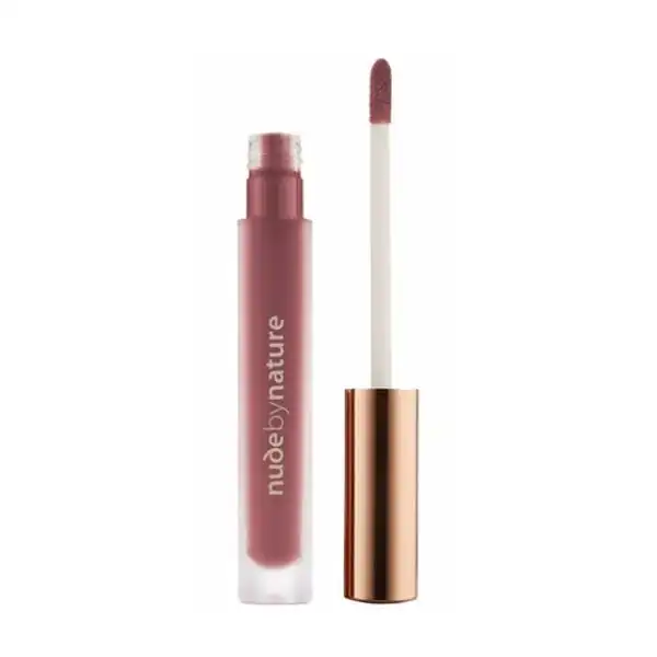 Satin Liquid Lipstick 09 Rich Plum - NUDE BY NATURE - Comparador de precios