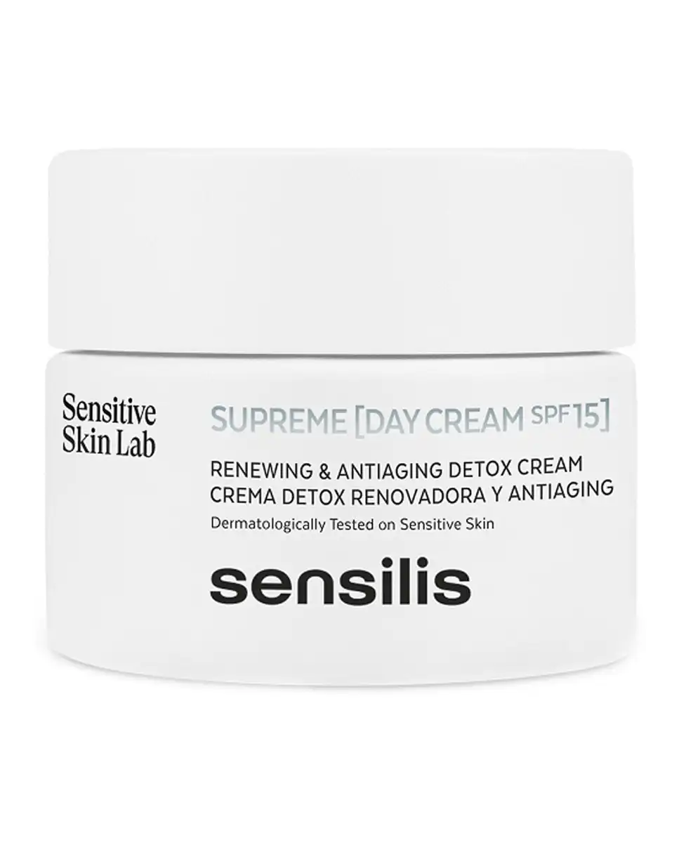 Sensilis - Crema De Día Supreme SPF15+ Detox Renovadora Y Antiaging 50 Ml - Sensilis - Comparador de precios