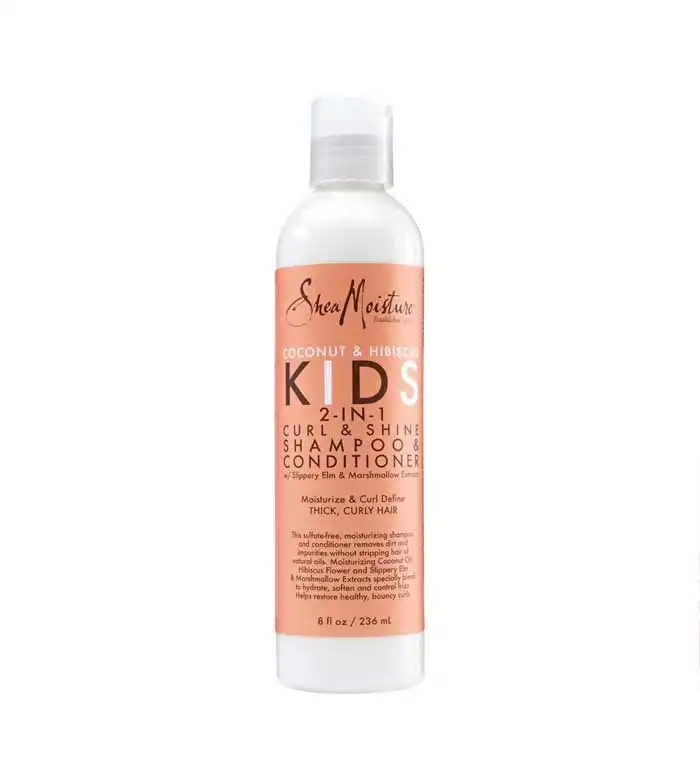 Shea Moisture - *Kids* - Champú y acondicionador 2 en 1 Curl & Shine - Coco e Hibisco - Shea Moisture - Comparador de precios