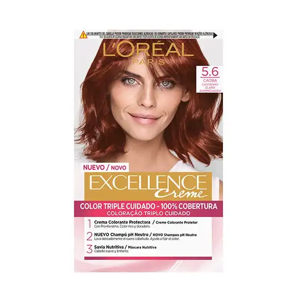 TinteÂ Excellence Creme 5.6Â Caoba - Excellence - Comparador de precios