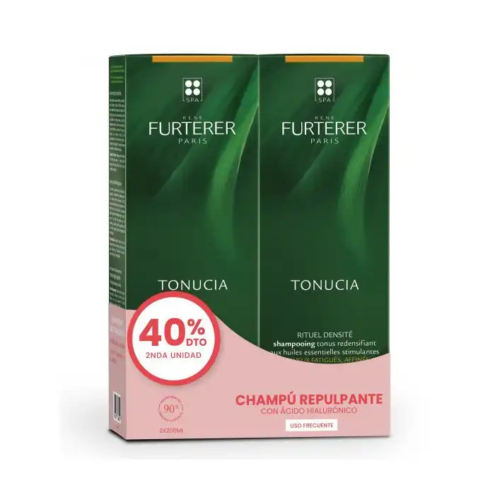 Tonucia Duplo Champú Repulpante con Ácido Hialurónico - René Furterer - Comparador de precios