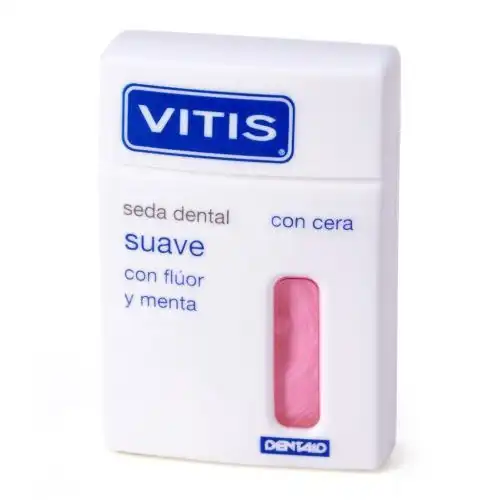 Vitis Con Flúor y Menta Und. Seda Dental Suave - Vitis - Comparador de precios