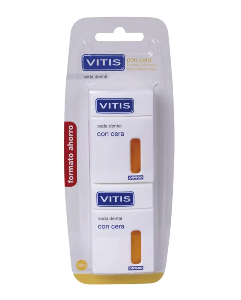 Vitis - Duplo Seda Dental Con Cera - Vitis - Comparador de precios