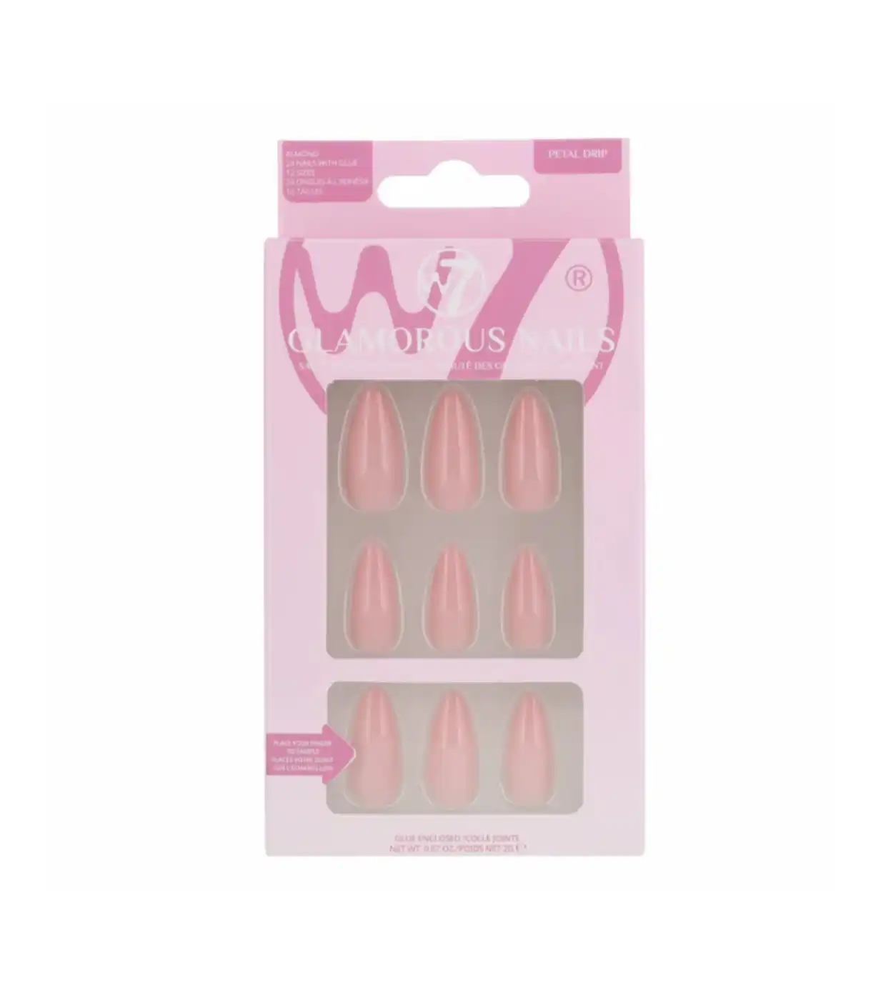 W7 Cosmetics - Uñas postizas Glamorous Nails - Petal Drip - W7 - Comparador de precios