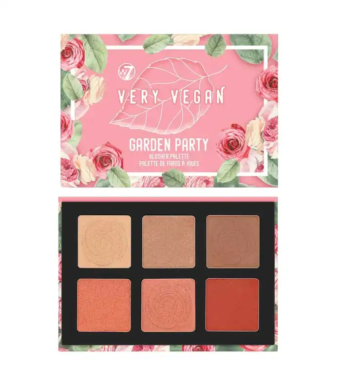 W7 - *Very Vegan* - Paleta de coloretes - Garden Party - W7 - Comparador de precios