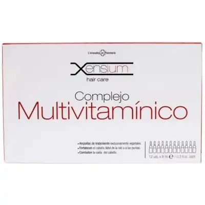 Xensium Xensium Ampollas Anticaída, 12 un - XENSIUM - Comparador de precios