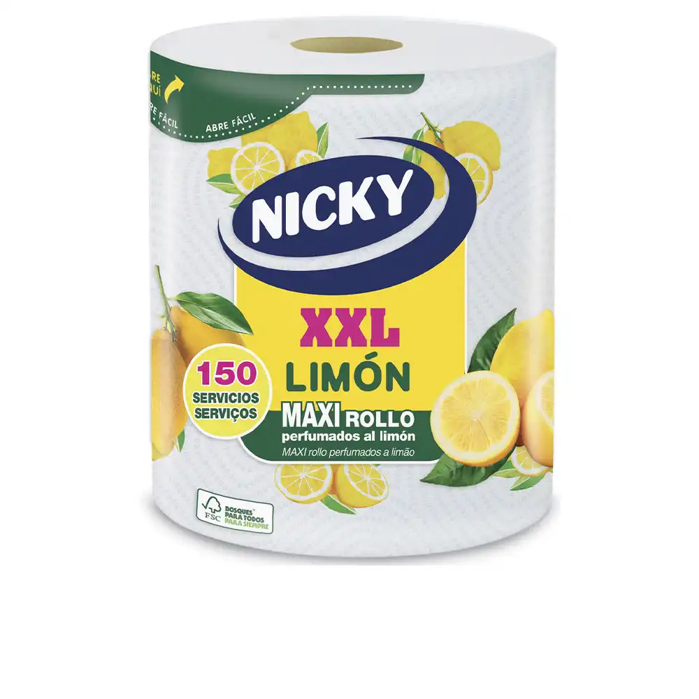 Xxl Limón maxi rollo cocina perfumado 150 u - Nicky - Comparador de precios